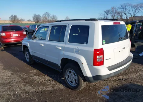 2012 Jeep Patriot Sport из США, поврежденный, VIN 1C4NJRBB2CD593945